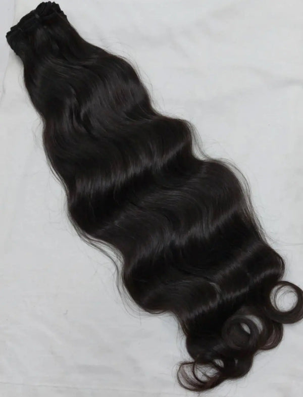 Raw South Indian Natural Wave Hair - 100% Unprocessed Bundles The Luxe Hair Collection