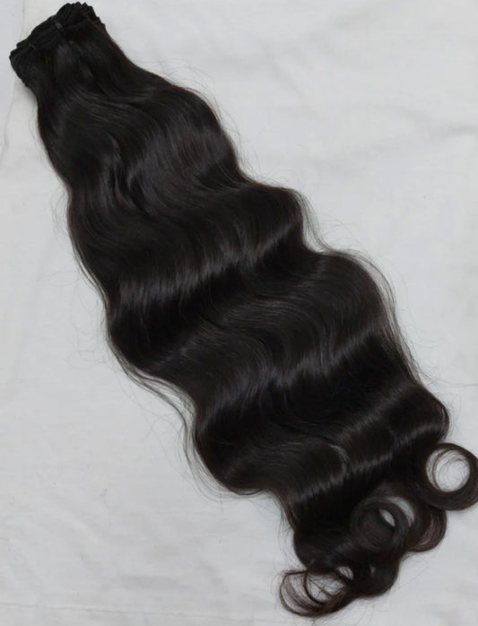 Raw South Indian Natural Wave